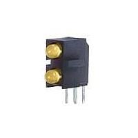 Kingbright WP934CA/2YD-90 LED Circuit Board Indicators Bi Yellow 588nm Diffused 15mcd