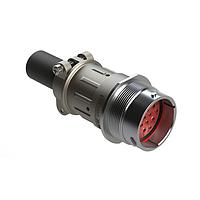 Amphenol SINE Systems AHDM04-24-19PN-059 Connectors Receptacle Kit, shell size 24, 19 positions, pin, standard seal, wide thread, cable clamp backshell