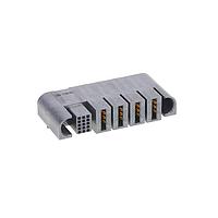 Molex 171090-8414 Board to Board & Mezzanine Connectors EXTreme Ten60Pwr RA Receptacle w/Guides 4 Split Pwr CKT 15 S CKT Press Fit Tail