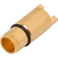 Amphenol SV Microwave 1711-60044 PCB Connectors BMA Male Edge Launch Conn .068" PCB Thick