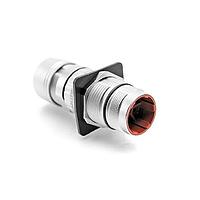 Amphenol SINE Systems MB3TNN0900-S1 Circular Metric Connectors M23 B-Series 6 Pos. Panel Con w/Strn Rlf