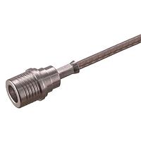 HUBER+SUHNER 11_QMA-50-2-2/133_NH Connectors QMA straight cable plug(m)