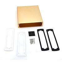 Bud Industries EXN-23361-GDP PCB Enclosure Extruded Aluminum Enclosure Gold with Plastic Cover (1.6 X 5.8 X 6.7 In)