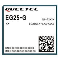Quectel EG25GGB-256-SGNS Cellular Modules Cat 4 + 3G + 2G, 2Gbit ROM+2Gbit RAM, voice + data, Global