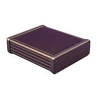 Hammond Manufacturing 1455L1201BK PC Board MetalEndPanel, Black 4.72 x 1.20 x 4.06"