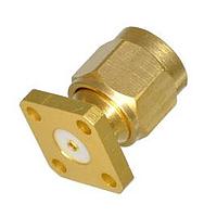 Johnson / Cinch Connectivity Solutions 142-1801-571 Connectors SMA 4 Hole Flange Receptacle