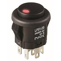 NKK Switches LP0115CMKW01B Pushbutton Switches SWITCH INDICATOR