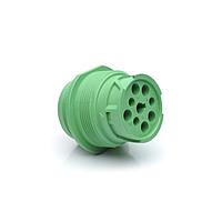 Amphenol SINE Systems AHD10-9-1939PR-BP80 Connectors 9P Recpt Reduce Seal Jam Mount, Type 2