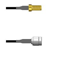 Amphenol Custom Cable Q-710520003096i RF Cable Assemblies SMA-SJ/TNC-SP G174 96I