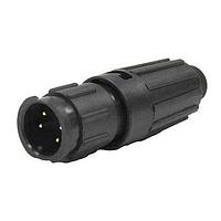 CONXALL W8280-4PG-P-513 Connectors 4#20 M Long Backshell .13 Grommet Size