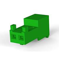 AMP Connectors - TE Connectivity 3-644044-2 Receptacle Housing REC 02P C/E 28AWG W/TABS