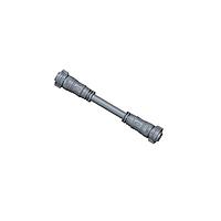 Amphenol LTW AB-BBD06FL-BBDFL-QF001 Sensor Cables / Actuator Cables X-Lok, Standard Size, Plastic, 10A+5A, 06 pins, Female Connector, Female Contact, Straight-to-Straight, Push Lock, Overmolded Double Ended, Length 1000mm, IP68