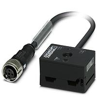 PHOENIX CONTACT 1407577 Sensor Cables / Actuator Cables SAC-ASI-J-Y-B-PUR-1 0-FR SCO