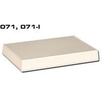 Serpac 071,GY Plastic 4.88X6.88X.91 GY