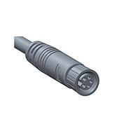 Amphenol LTW 8H-05AFFM-SL7A03 Sensor Cables / Actuator Cables Guided M8 Circular Metric Connector, Metal, 3A+1.5A, 05 pins, Female Connector, Female Contact, Straight, Screw Thread, Overmolded, Length 3000mm, IP67 Mated