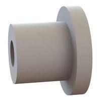 Essentra Components 12SWS0882 Shoulder Washer Shoulder Washer, .140 ID, .470 OD, .312 Shank OD