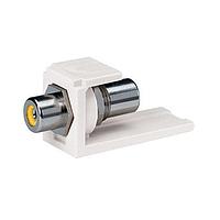 Panduit CMRPYIW Pass Through Module Coupler Mod RCA Pass-Through Yellow