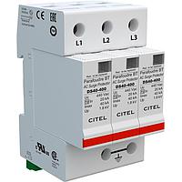 CITEL DS43S-480 AC Power Din Rail AC Power Surge Suppressor, 40kA max, 480V Delta,3P