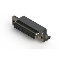 EDAC 622-025-660-055 D-Sub Connectors - Standard Density EDAC Standard Right Angle D-Sub Connector