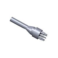 Amphenol LTW DT-ACN-G3BMM-RLA60 Sensor Cables / Actuator Cables DeepTronica Underwater Connector, Mini Size, Plastic, 10A, 03 pins, Male Connector, Male Contact, Straight, Overmolded, Length 600mm, 4000M