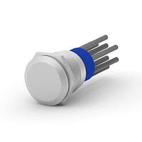 P&B 4-2317404-5 Pushbutton Switches AV19 DPM 3A FIXED RING R&B 24V FL