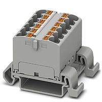 PHOENIX CONTACT 3273700 Push-In Distribution Block PTFIX 12X4-NS35A-FE