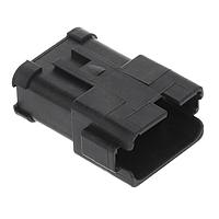 DEUTSCH - TE Connectivity DT04-12PA-BE04 12-Way REC, 12P, BLK, E, ENH KEY, CAP, A