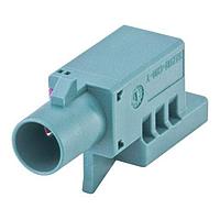 Rosenberger 59Z118-C00Z Accessories Plastic housing Plug Straight Z WaterBlue