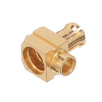 Radiall R113153000 Connectors MCX / RIGHT ANGLE PLUG SOLDER TYPE CABLE .085