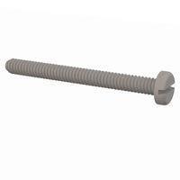 Essentra Components 010256P087 Pan Slotted Pan Slotted Screw, #2-56 Thread, 7/8 Lg