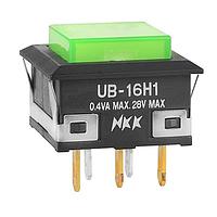 NKK Switches UB16KKG015F-FJ Pushbutton Switches SPDT ON-ON