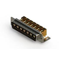 EDAC 629-24W7640-5N4 Mixed Contact D-Sub Connectors Right-angle Power Combo D-Sub Connector