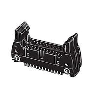 Omron Electronics XG4A-6439-A Flat Cable Connectors 2Tier RA Plug 64x2P Long Lock 1Polarize