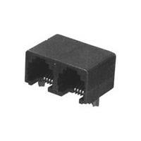 AMP Connectors - TE Connectivity 5406904-1 Modular Connectors / Ethernet Connectors RJ11,1X2,6P/4C,BLACK