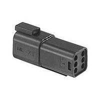 Molex 93444-4107 Receptacle ML-XT 6CKT RECP BRN W/SML BACK SEAL