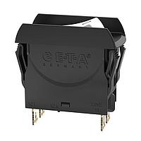 E-T-A Circuit Breakers 3120-N323-P7T1-W02D-5A Thermal The 3120-N thermal circuit breaker/switch combination unites overcurrent protection and the function of an ON/OFF switch within a single component. The trip element is a thermal bimetal. Type 3120-N is ideally suited for overload prot