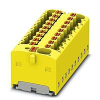 PHOENIX CONTACT 1047435 Distribution Block PTFIX 4/18X1 5-G YE