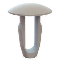 Essentra Components 27SNC1560093 Snap Clip Snap Clips, .156 Hole, .093 Panel Thk