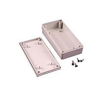 Hammond Manufacturing 1591XXAGY Enclosures Flame Retardant ABS 3.9x2x0.8" Grey
