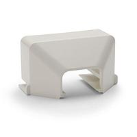 HellermannTyton TSRP2FW-12 Wire Ducting & Raceways Reducer, 1-3/4" to 3/4" (TSRP3 to TSRP1), PVC, Office White, 10 Individual/pkg