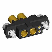 Harwin M80-4C10205F2-02-325-00-000 Power to the Board 2+2 Pos. Female 24-28AWG+12AWG Cable Conn. Kit, Jackscrews