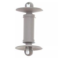 Essentra Components CDLCBST-3-01 Snap Lock CB Spt,Cupped,Natural,3/16 in Spc