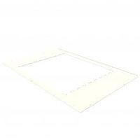 Hammond Manufacturing H1TR30WH Panels 30W WHT H1 9U RACK MOUNT TOP