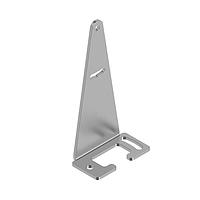 Banner Engineering SMBQS30LT Brackets Bracket: Tall right-angle bracket for QD models; +/- 8 deg tilt adjustment;14-ga. Stainless Steel; Used with QS30 with Integral QDs