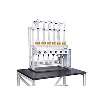 Labconco 2127603 Kjeldahl Distillation Apparatus (Six-Place, 230V)