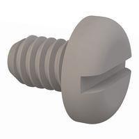 Essentra Components 50M020040N003 Pan Slotted Pan Slotted Screw, M2 X .4 Thread, 3mm Lg