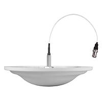 HUBER+SUHNER 1399.17.0144 Indoor Antennas Omnidirectional ultra broad multi band 0.69-6.4 GHz, SISO, 2 to 8 dBi for In-Building/DAS Coverage, Pigtail with N (f)