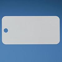 Panduit MT350W17-Q Marker Plate Marker Tag, 304 SS, 1 Hole, 3.50" (89mm)
