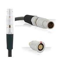 Eaton Souriau-Sunbank JBXSCFD0G04MSS1 Circular Push Pull Connectors JBX M Plug-USB A 2.0 M Plug 28 AWG 5FT