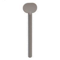 Essentra Components 092520250V Thumb Screw Oval Head Thumb Screw, 1/4-20 Thread, 2 1/2 Lg